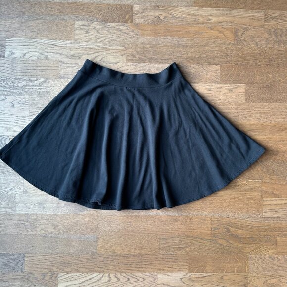 Splendid Women's Swing Skirt, Skater Style, Black, Size Large - Picture 9 of 9